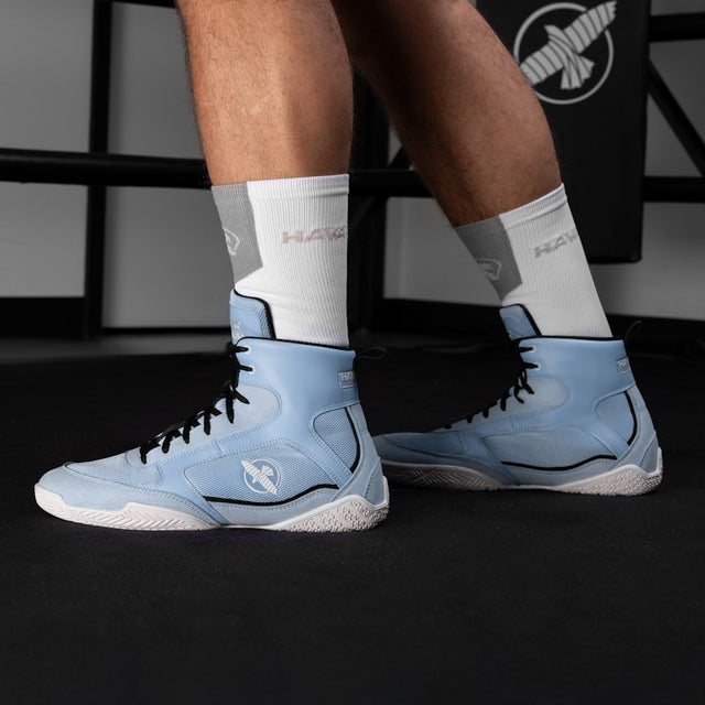 Buty bokserskie Hayabusa Pro – Pastelowy Niebieski
