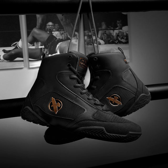 Buty bokserskie Hayabusa Pro – Czarne