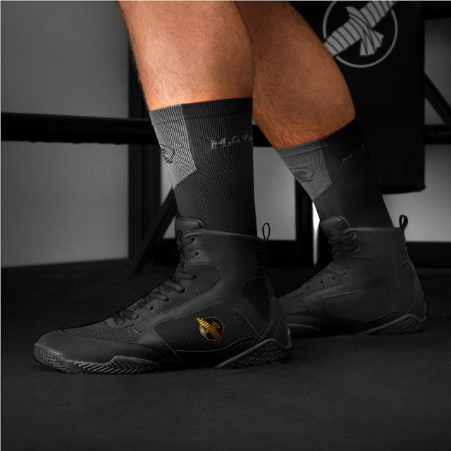 Buty bokserskie Hayabusa Pro – Czarne