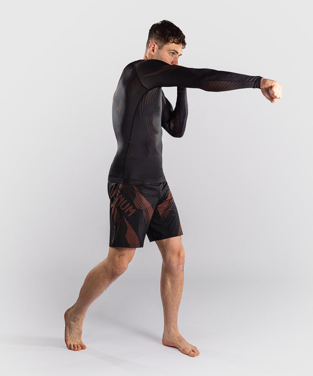 Rashguard Venum No-Gi 6.0 – Černá/Hnědá