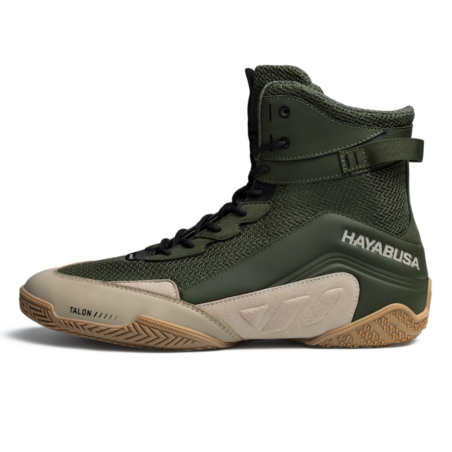 Botas de boxeo Hayabusa Talon – Caqui Verde/Beige