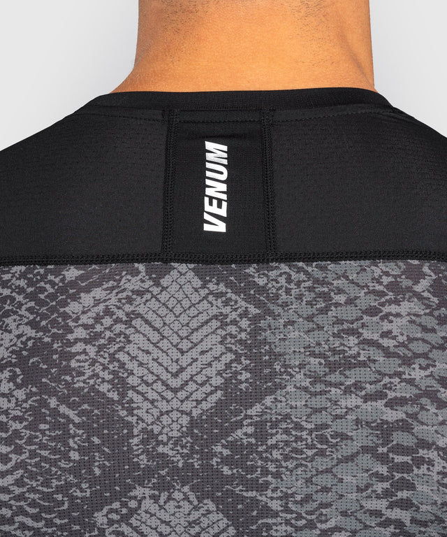 Rashguard Venum G-Fit Scales manches longues – Noir/Gris