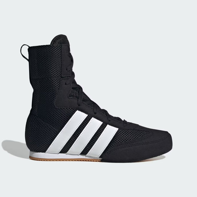 Botas de boxeo Adidas Box Hog Classic niños - Negro/Blanco