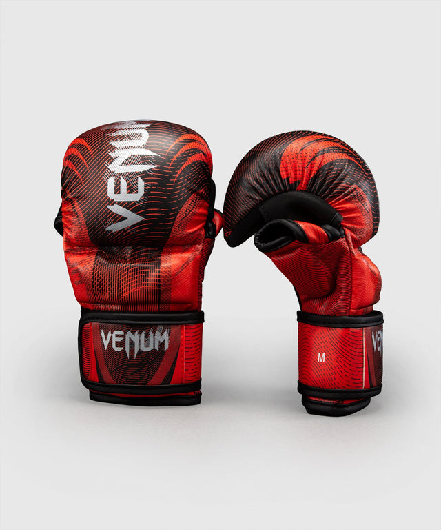 Rękawice MMA Venum Galactic 3.0 – Czerwone/Srebrne