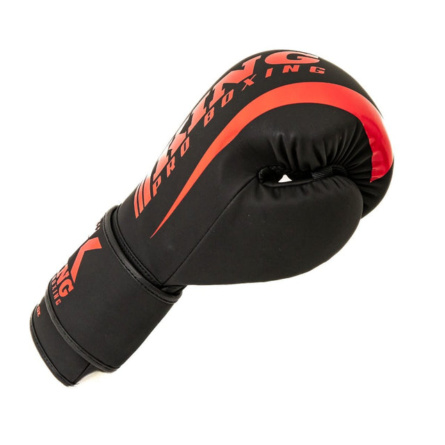 Guantes de boxeo King Pro Boxing Revo – Negro/Rojo