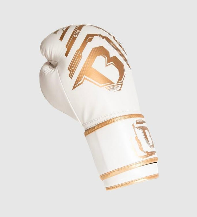 Boxerské rukavice Booster Kickboks Elite Kids – Bílé/Zlaté