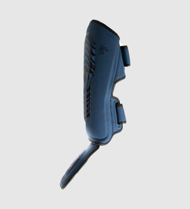 Caneleiras de kickboxing Booster Elite V2 – Azul/Preto - Caneleiras