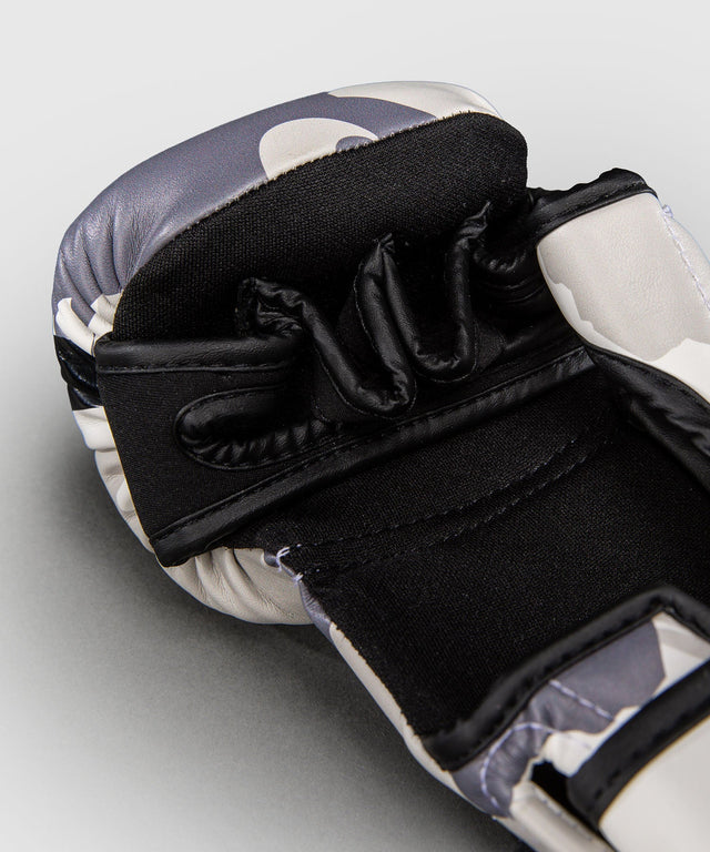 Venum MMA-Handschuhe Elite Sparring – Weiß/Grau