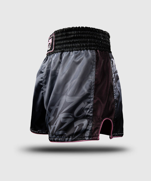 Shorts de Muay Thai Venum x Kaz – Noir