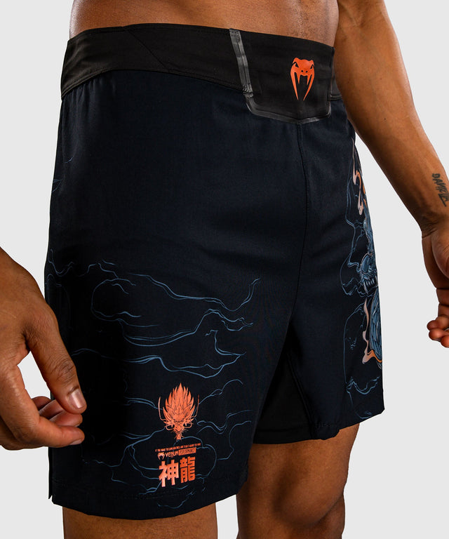 Pantaloncini MMA Venum Thunder Dragon – Nero/Grigio/Rame