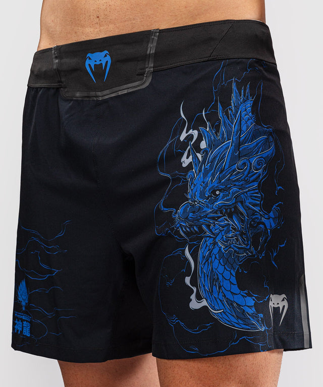 Pantaloncini MMA Venum Thunder Dragon – Nero/Blu reale
