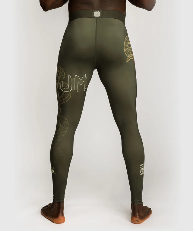 Shorts de compression Venum Serpenti – Kaki