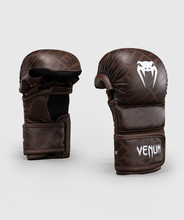 Luvas de MMA Venum Contender 1.5 XT 3D – Castanho escuro
