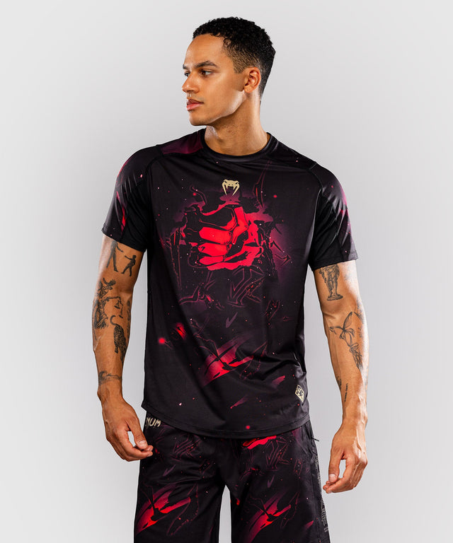 Venum T-Shirt Itadori Dry Tech – Black/Red