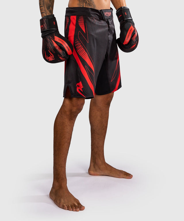 Pantalones de MMA Venum Amazonia Reborn – Negro/Rojo