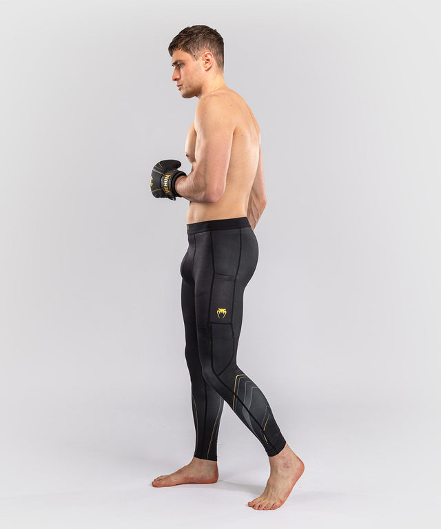 Venum Streamline Compression Shorts – Black/Gold