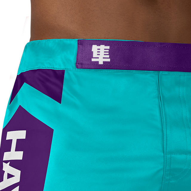 Calções de MMA Hayabusa Icon – Verde-oceano