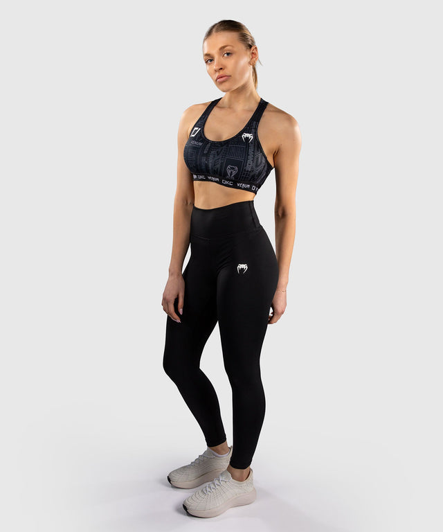 Brassière de sport Venum Karate Combat – Noir/Gris