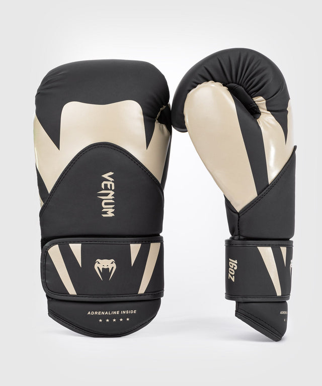 Guantes de boxeo Venum Challenger 4.0 – Negro/Beige