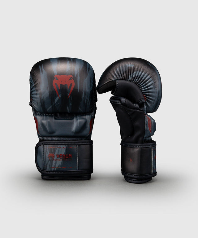 Luvas de MMA Venum Demon – Preto/Cinzento
