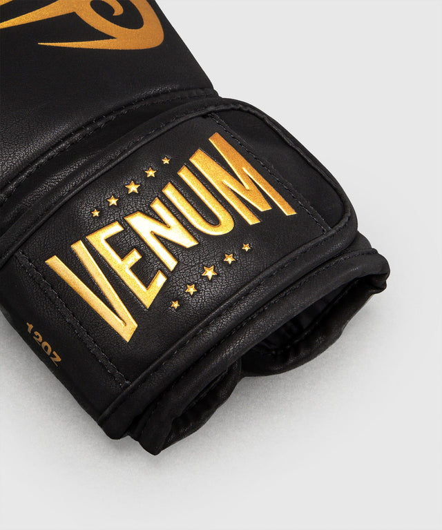 Mănuși de box Venum x Mike Tyson Replica – Negru/Auriu