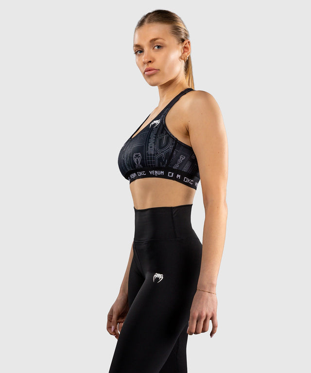 Brassière de sport Venum Karate Combat – Noir/Gris