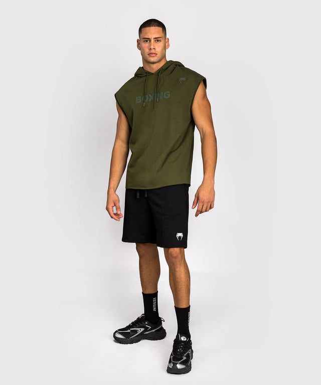 Sudadera sin mangas Venum Boxing VT – Verde militar