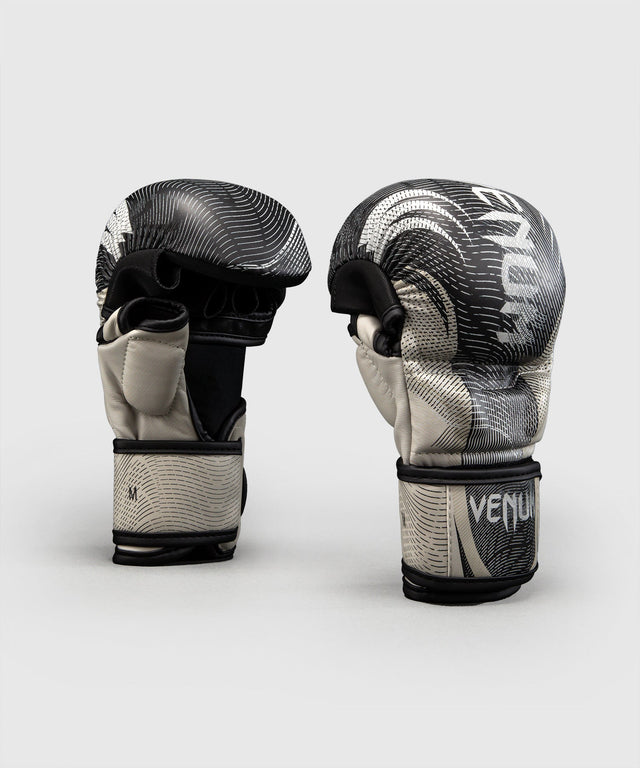 Gants de sparring MMA Venum Galactic 3.0 – Blanc cassé/Noir