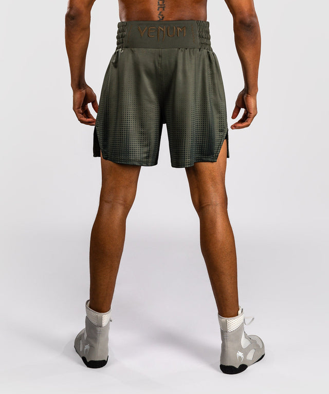 Pantalones de boxeo Venum Stealth – Caqui/Verde oscuro