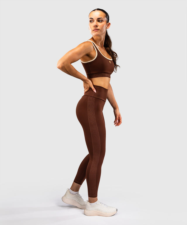 Leggings Venum Viper 7/8 da donna - Marrone