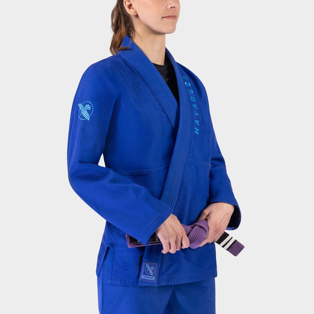 Hayabusa BJJ Gi Jas Core Lightweight Damen – Blau