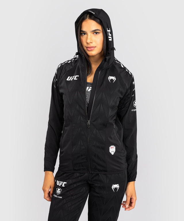Camisola com capuz Venum UFC Zenith para mulher – Preto