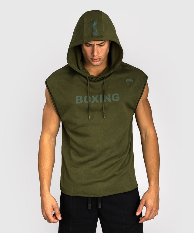 Sudadera sin mangas Venum Boxing VT – Verde militar