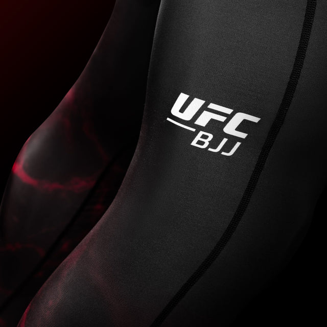 Hayabusa x UFC BJJ Compression shorts – Black/Red