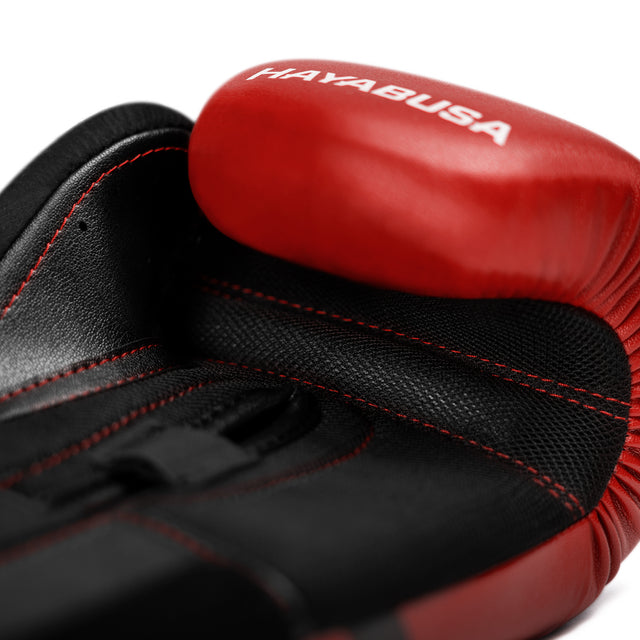Luvas de boxe Hayabusa E1 – Vermelho/Preto