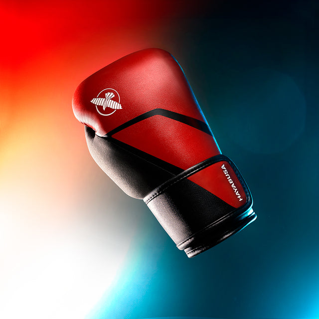 Luvas de boxe Hayabusa E1 – Vermelho/Preto