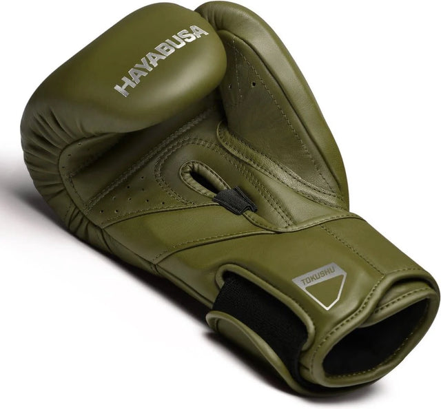 Gants de boxe Hayabusa T3 Kanpeki – Vert olive