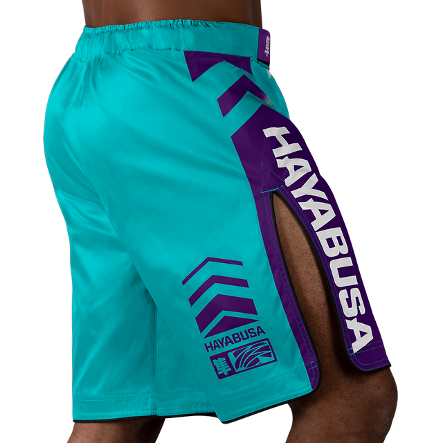 Hayabusa MMA-shorts Icon Lang - Oceangrøn