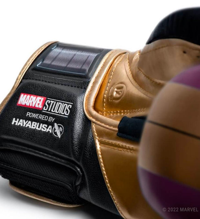 Hayabusa Boksehandsker Batroc – Lilla/Guld/Sort – Boksehandsker