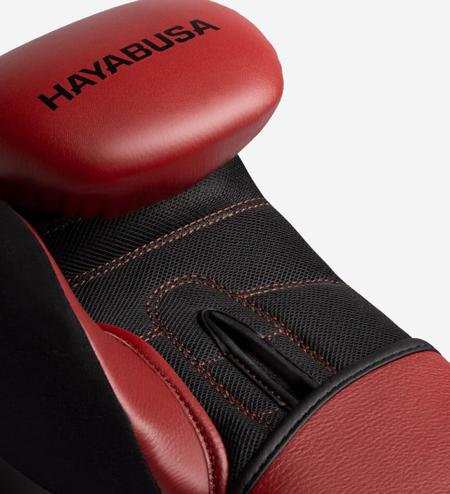 Guantes de boxeo Hayabusa S4 de piel – Rojo