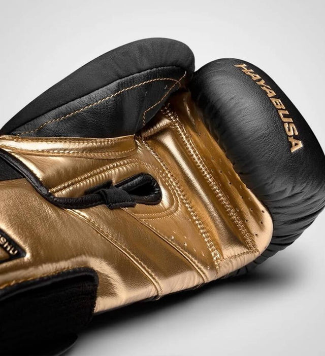 Rękawice bokserskie Hayabusa T3 – Czarne/Złote