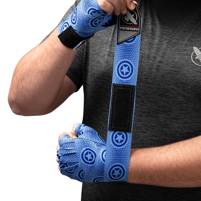 Bandaje de box Hayabusa x Marvel Elite - Captain America - Steve Rogers