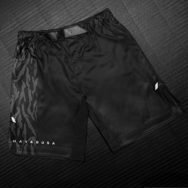 Shorts de MMA Hayabusa Apex Long – Noir Carbone