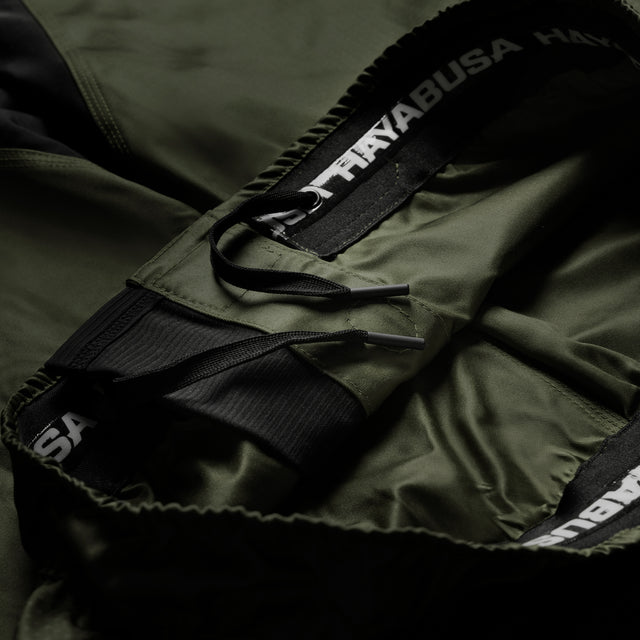 Shorts de MMA Hayabusa Apex Mid – Vert tactique