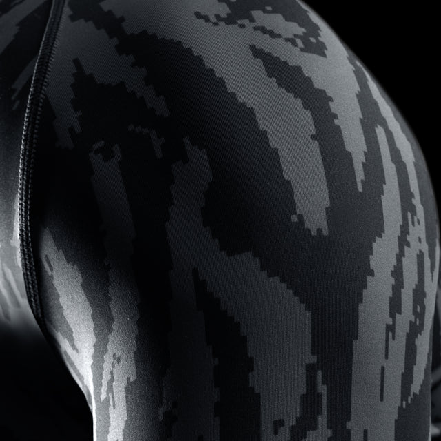 Rashguard Hayabusa Apex Manga Corta – Negro Carbón