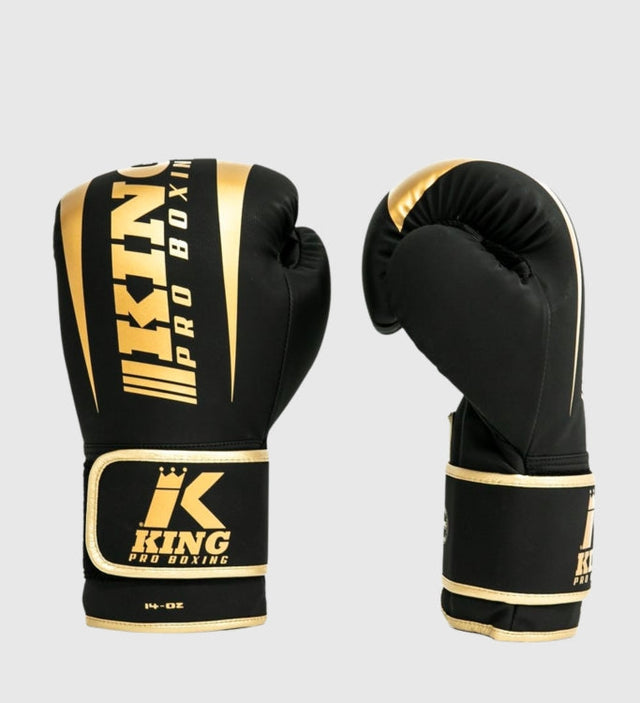 Mănuși de box King Revo – Negru/Auriu – Mănuși de box