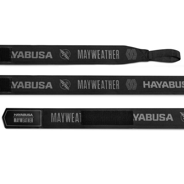 Bende da boxe Hayabusa x Mayweather Deluxe – Nero/Grigio