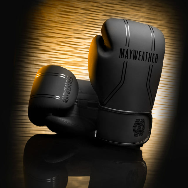 Gants de boxe Hayabusa x Mayweather Contender – Noir/Noir