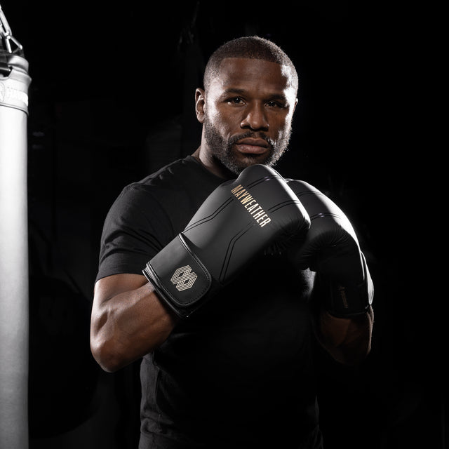 Gants de boxe Hayabusa x Mayweather Contender – Noir/Or