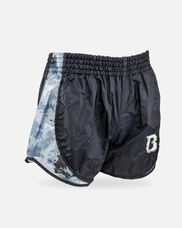Muay Thai trenky Booster Retro Hybrid – Šedé
